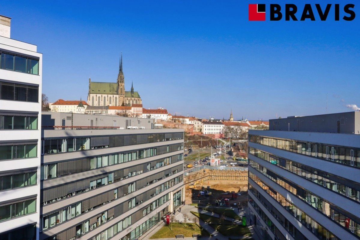 Prodej moderního nízkoenergetického bytu na Nových Sadech v centru Brna, 2+kk s balkónem 77 m2, obrázek č.16