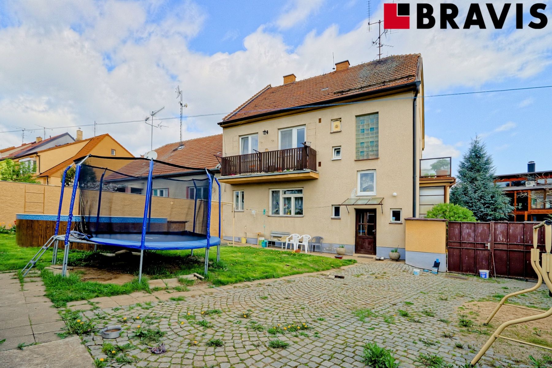 Prodej dvougeneračního domu 1x 3+1 + 1x 2+1, Brno - Žebětín, garáž, zahrada, parkování na pozemku, b, obrázek č.6