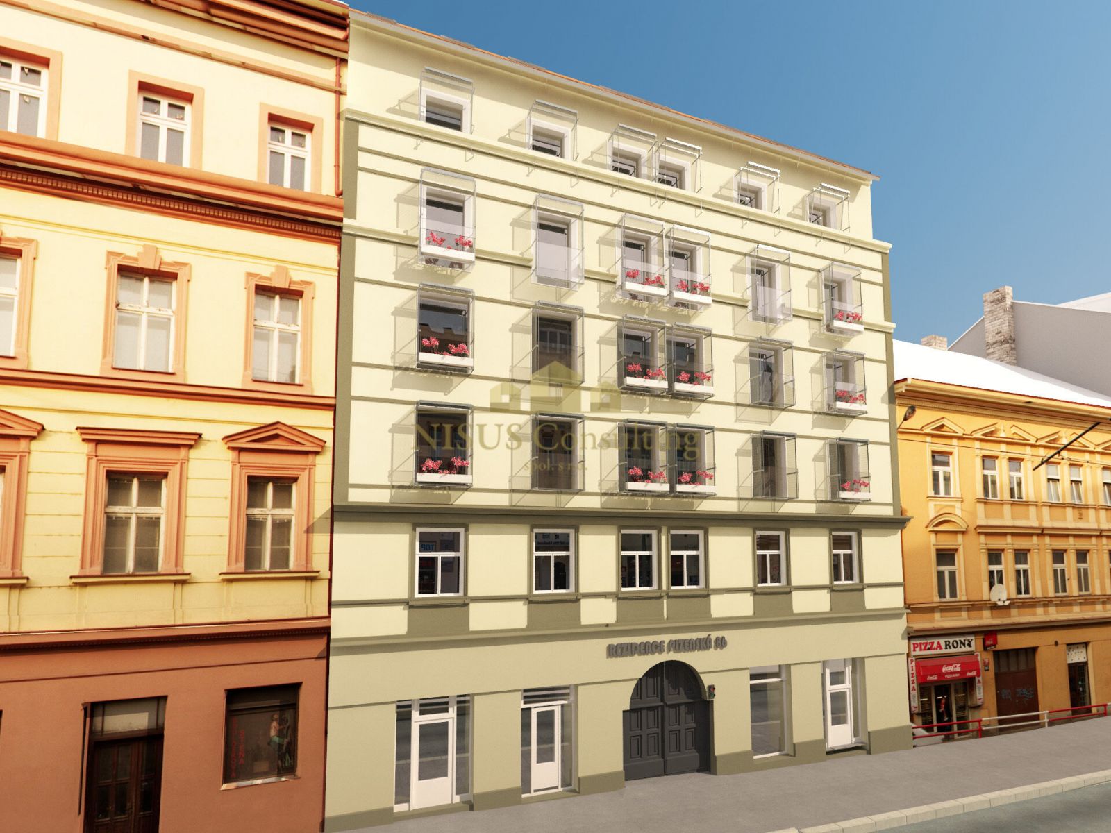 Rezidence Plzeňská 86, prodej bytu 1+kk, 27.73 m2, Praha 5 - Košíře