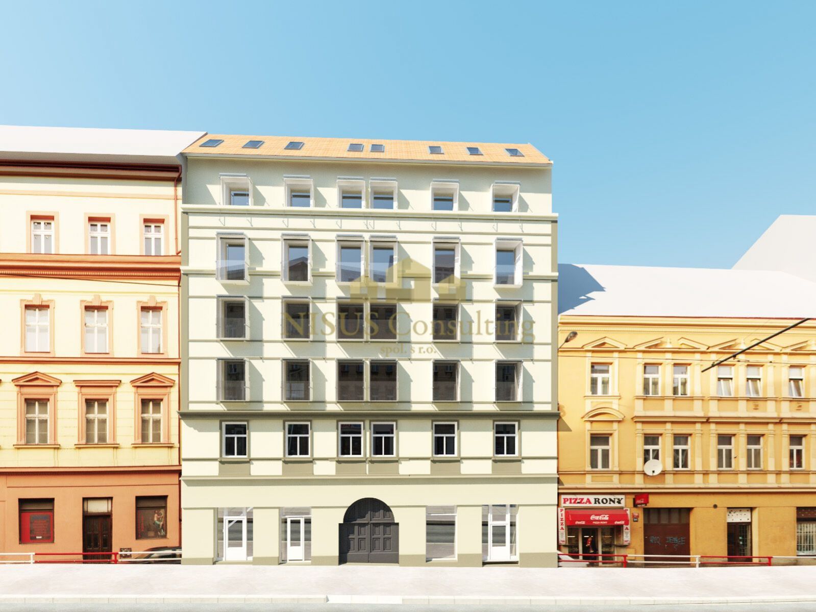 Rezidence Plzeňská 86, prodej bytu 1+kk, 69 m2, terasa, Praha 5 - Košíře, obrázek č. 1