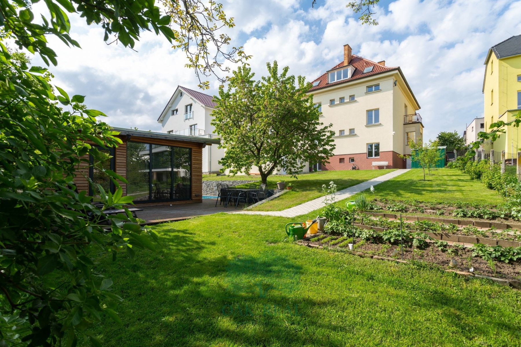 Prodej části rezidenční vily se samostatným bytem, zahradou, bazénem, Praha 4, Braník, obrázek č. 2
