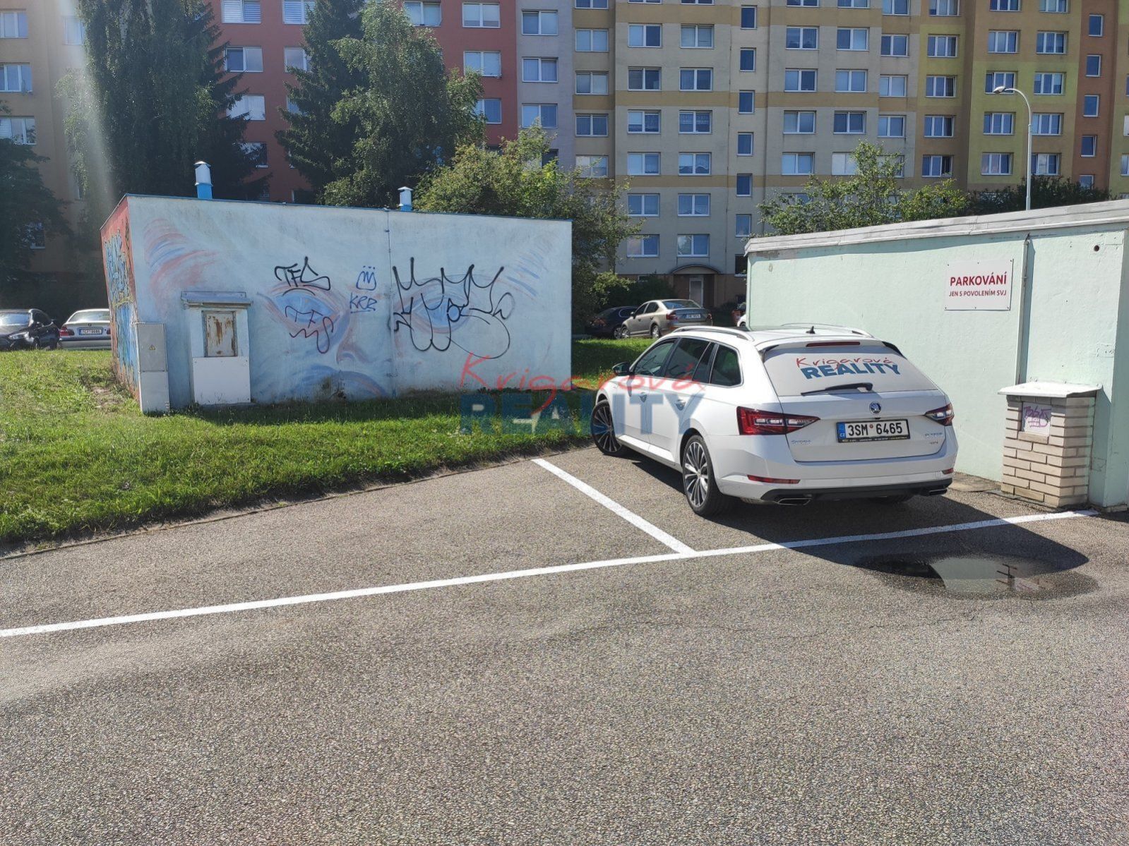 Pronájem parkovacího místa Krčínova, obrázek č. 1