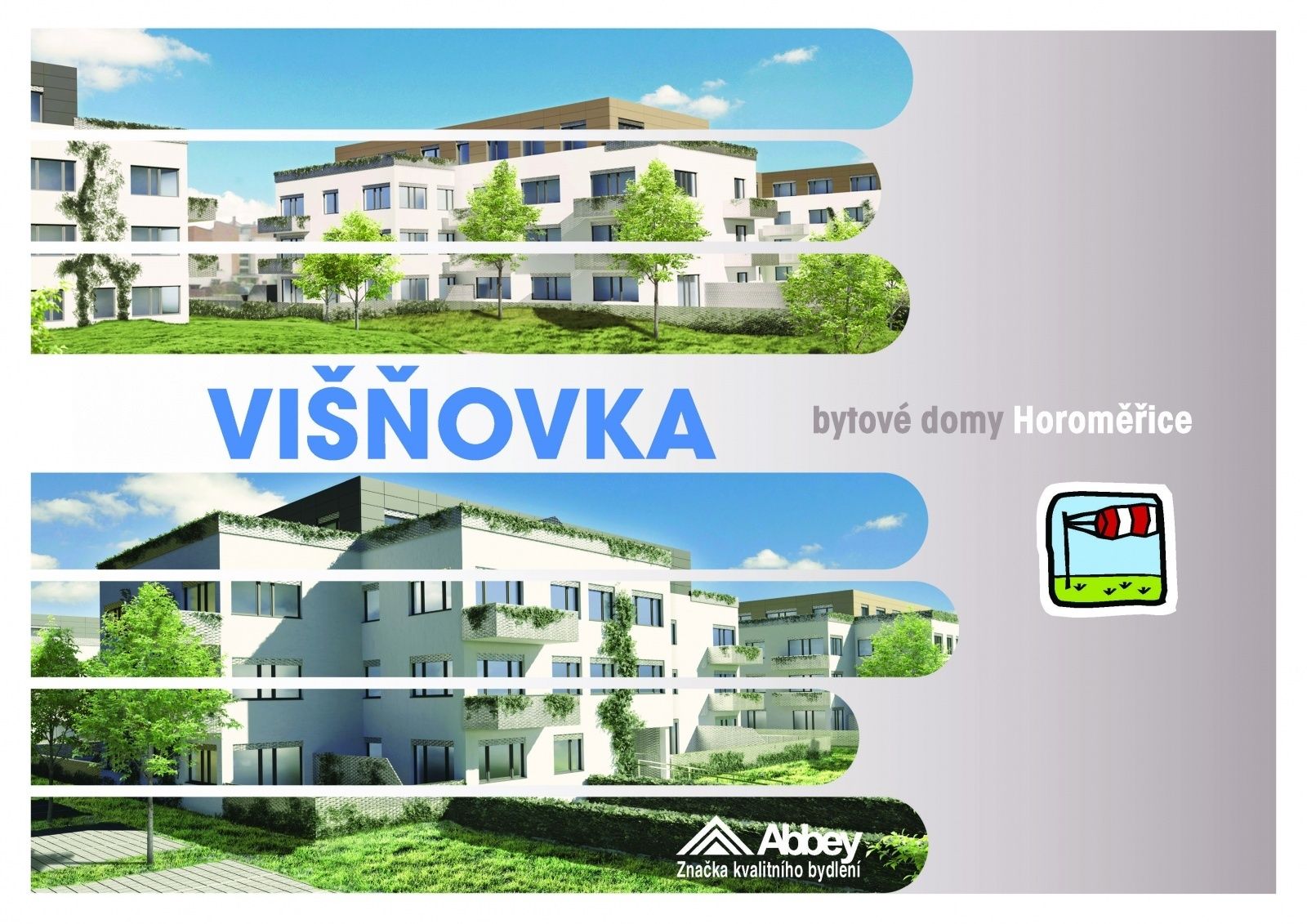 Byt 2+kk, 60.8 m2, Horoměřice, Projekt Višnovka - bytové domy, obrázek č. 2
