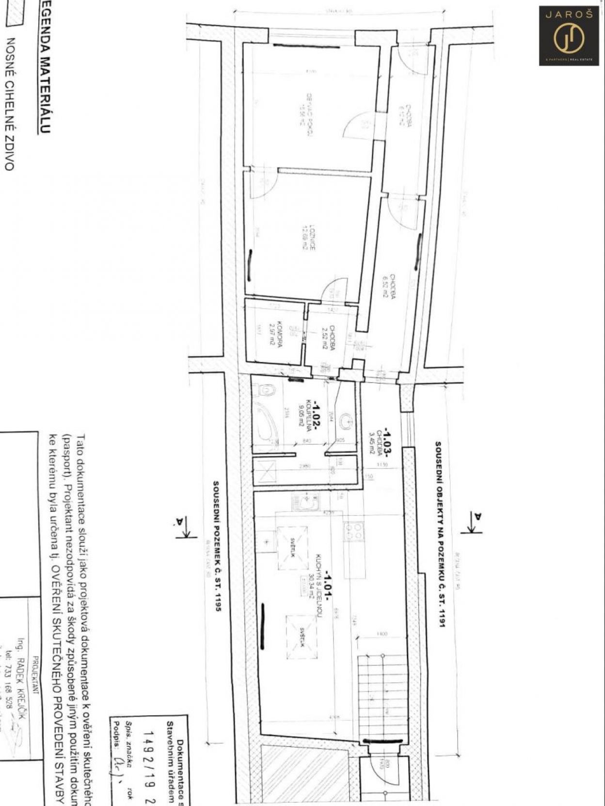 Prodej RD 4+kk s komerčním prostorem, pozemek 178 m2, Prokopova, Roudnice nad Labem, obrázek č. 2
