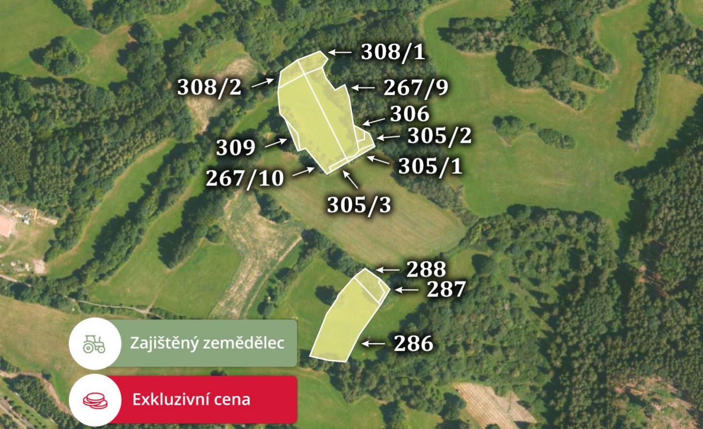 Louka, prodej, Polánka, Plzeň jih, obrázek č. 1