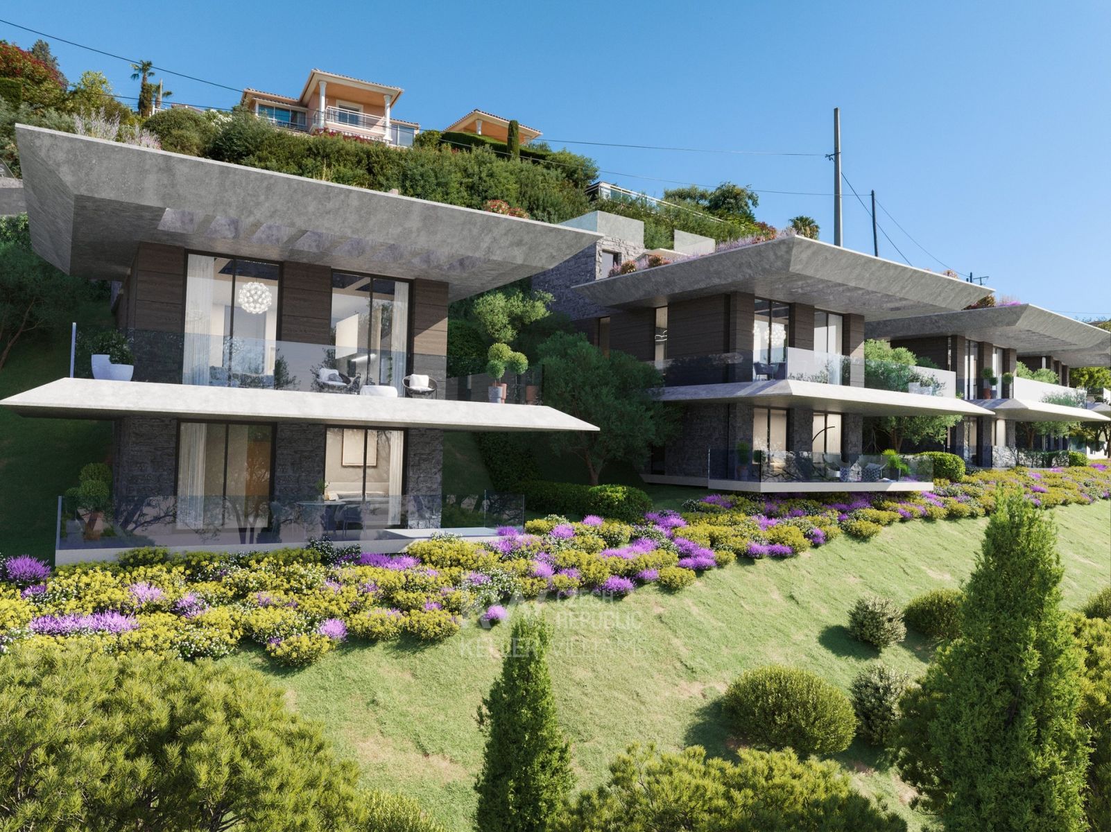 Prodej - Luxusní vila s bazénem na střeše  ve Francii na Azurovém pobřeží, obrázek č. 1