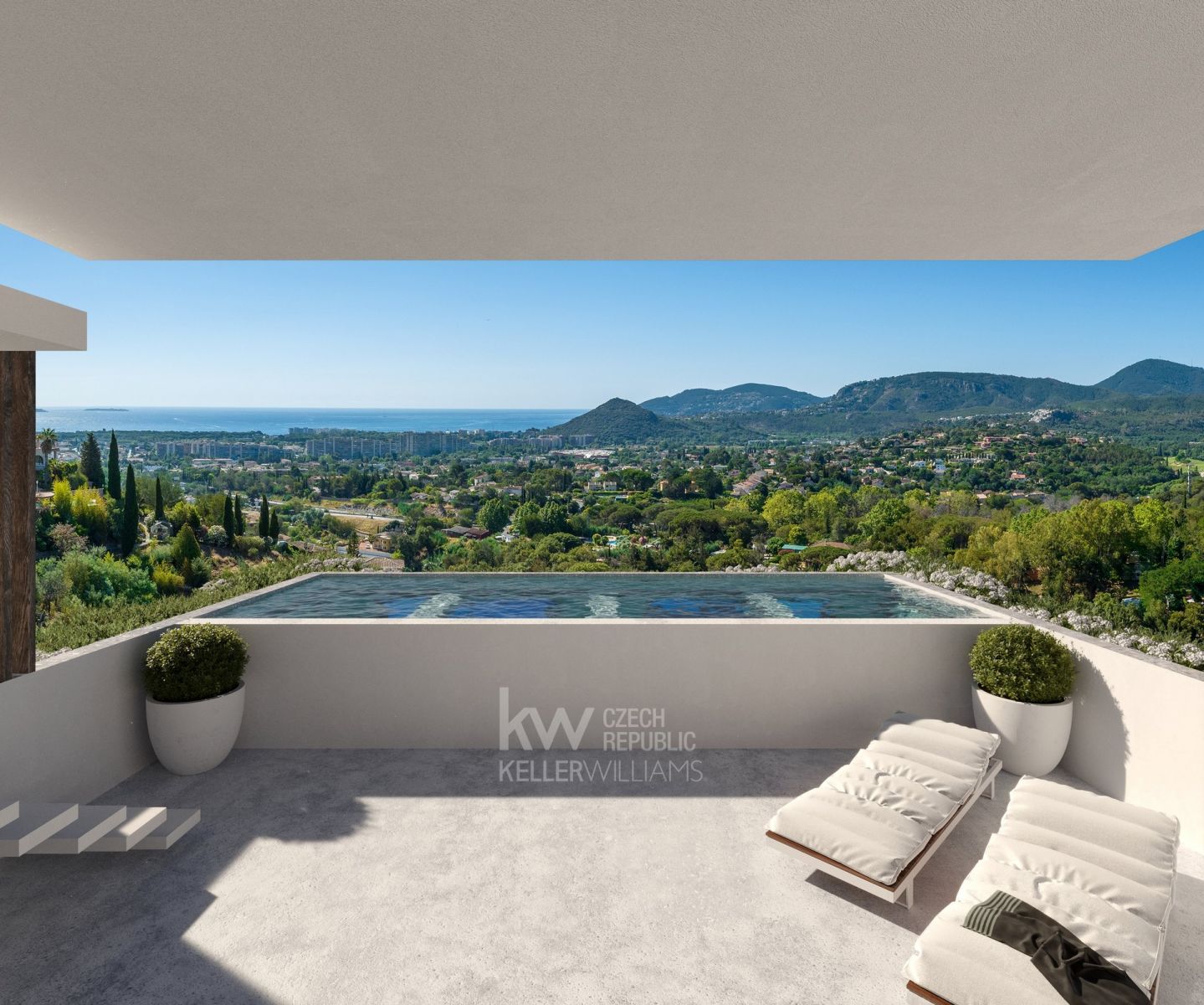 Prodej - Luxusní vila s bazénem na střeše  ve Francii na Azurovém pobřeží, obrázek č. 3
