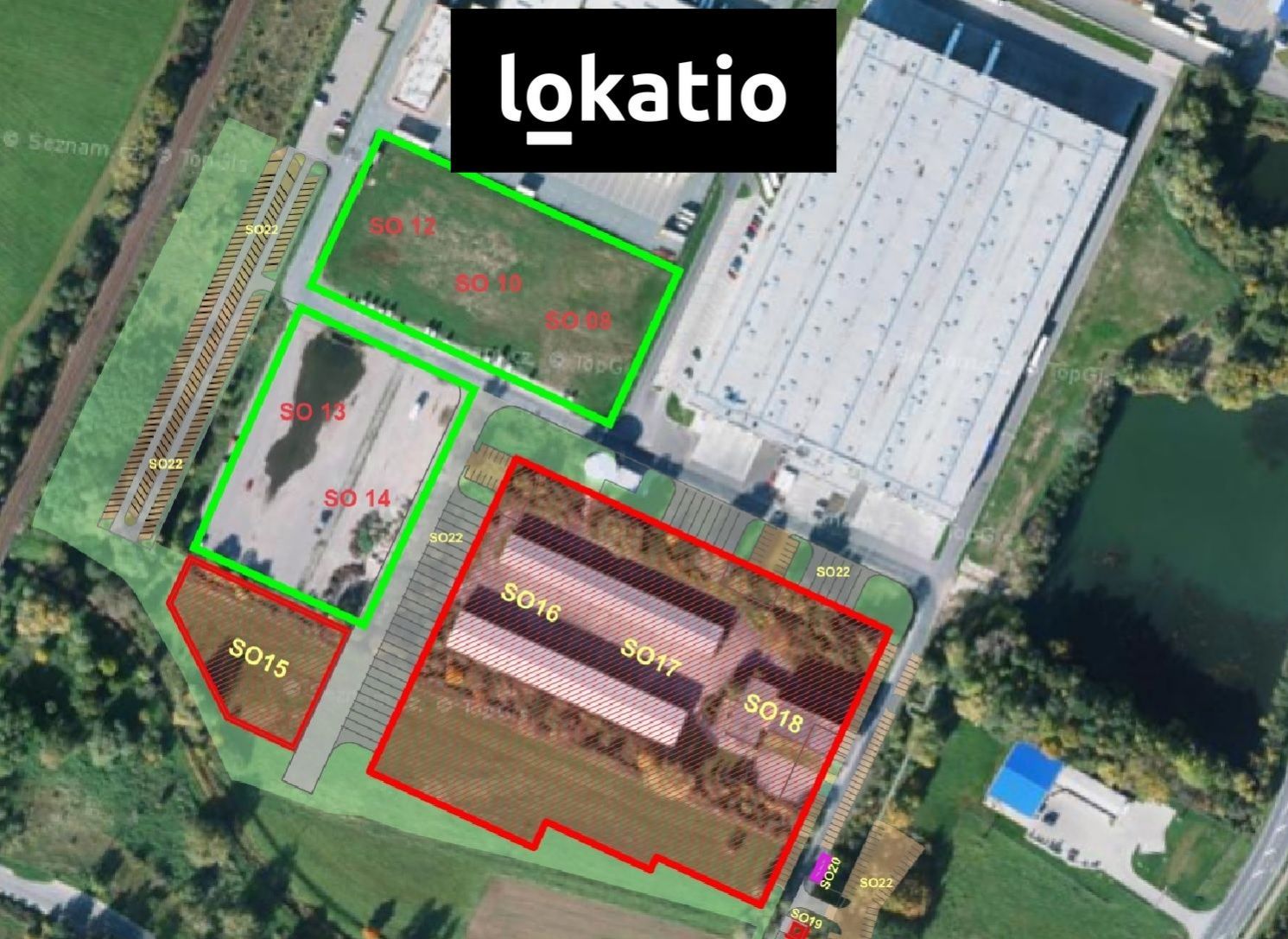 Pronájem: logistický a skladovací areál, Hradec Králové - Březhrad (pronájem sklady, haly, výrobní p, obrázek č. 3