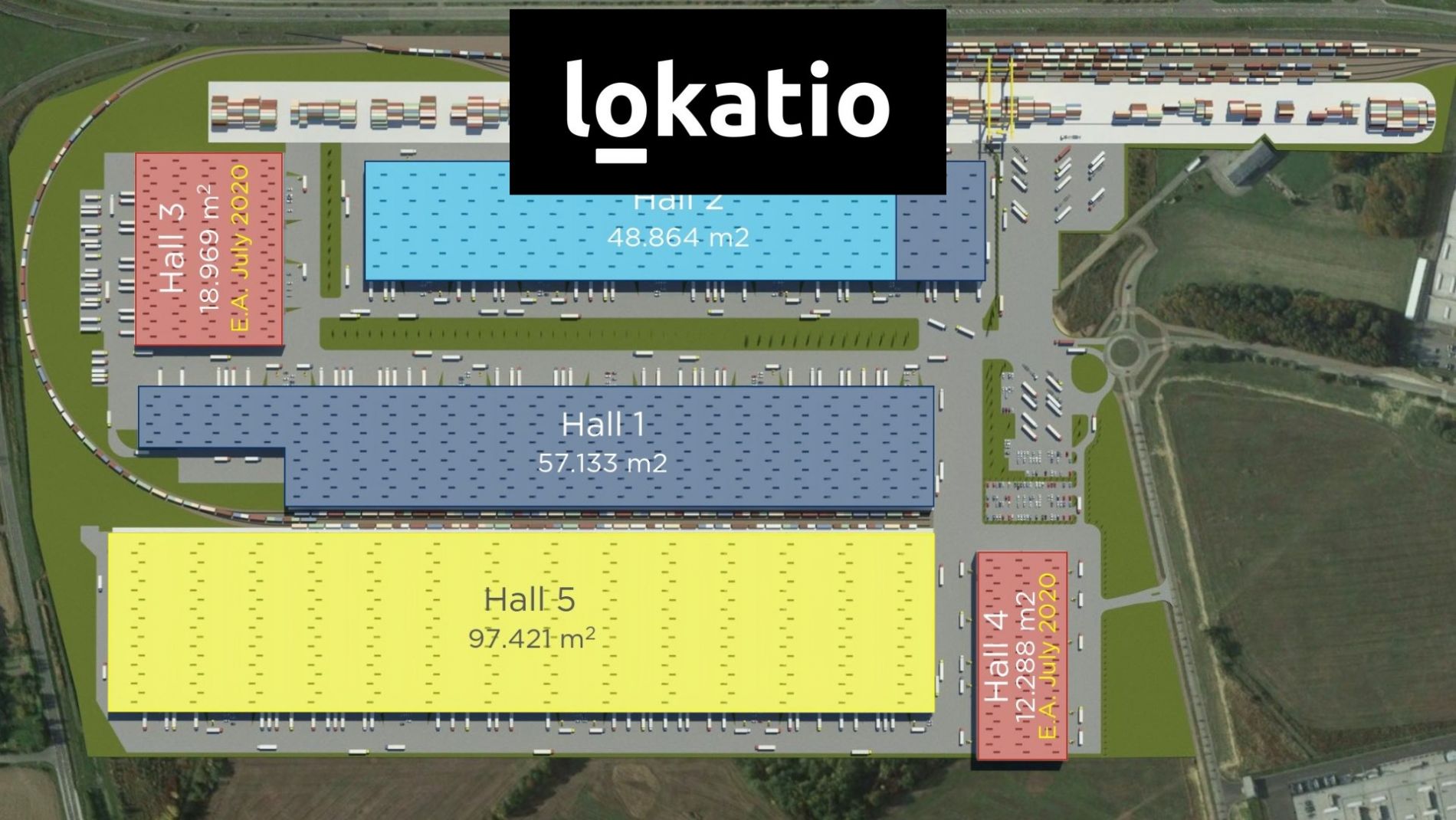Pronájem - sklady, haly, výrobní prostory k pronájmu u letiště  - Ostrava Mošnov (možnost vlečky), obrázek č. 3