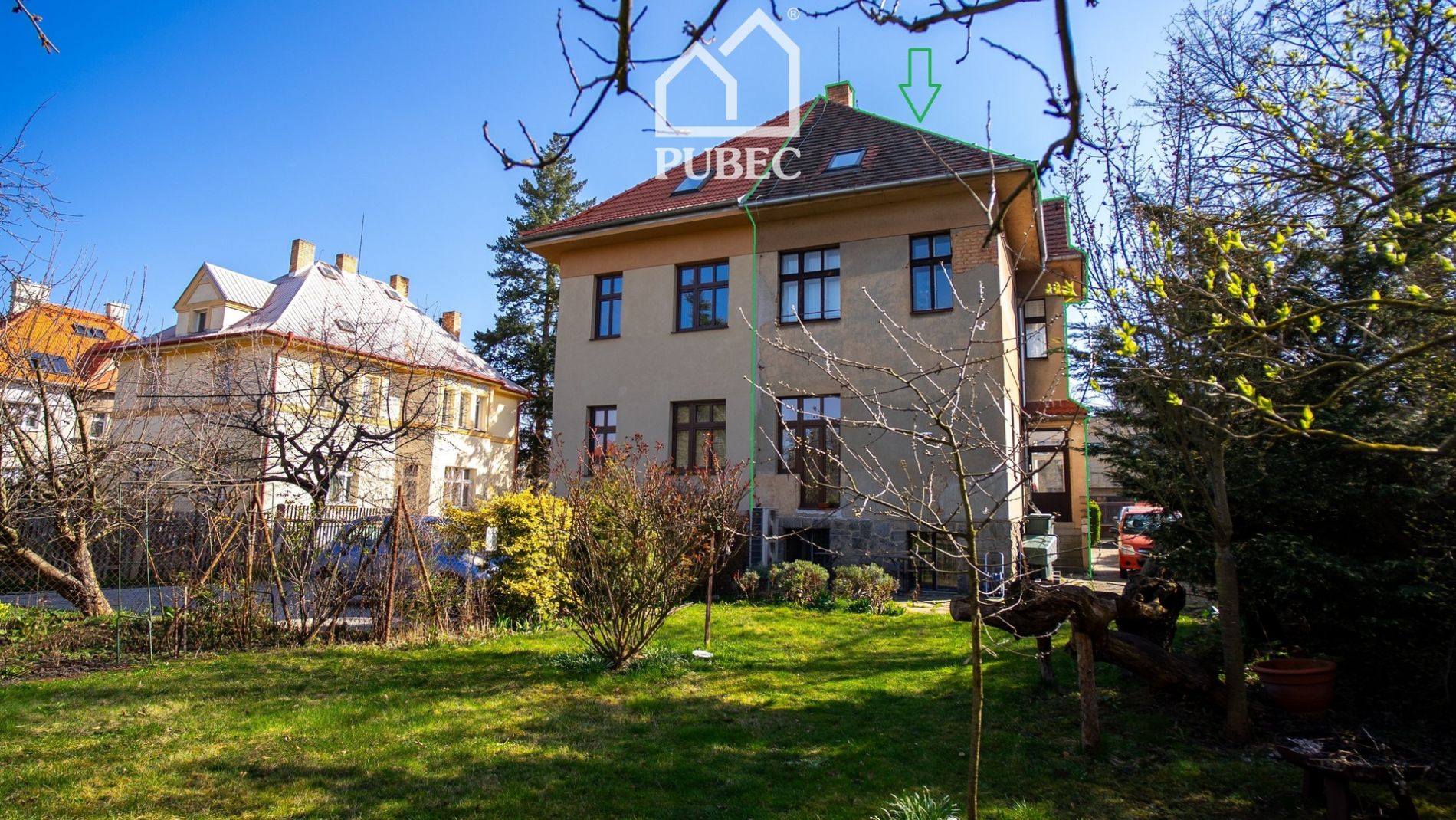 Prostorná vila v Mánesově ulici v Plzni, obrázek č. 2