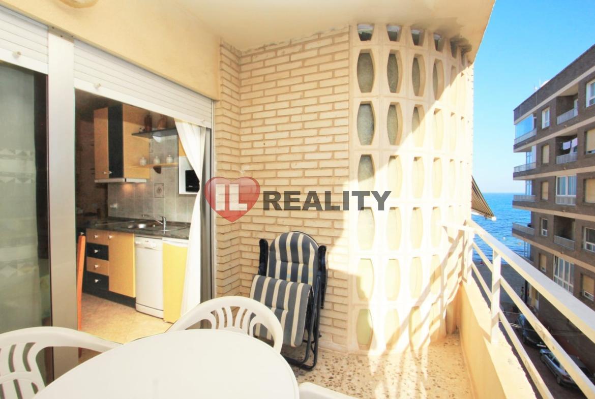 Prodej bytu 3+kk, lodžie, výhled na moře, pláž La Mata Torevieja