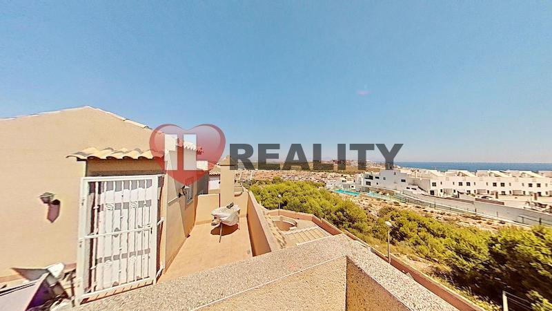 Prodej řadového domu 3+kk, střešní terasa, výhled na moře GRAN ALACANT 