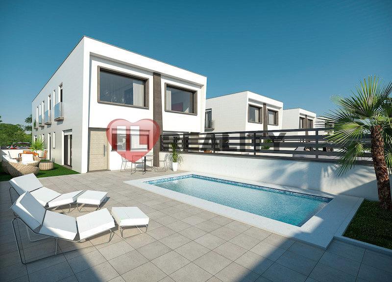 Prodej řadový dům 4+kk, Gran Alacant Levante projekt 2025 dokončení 