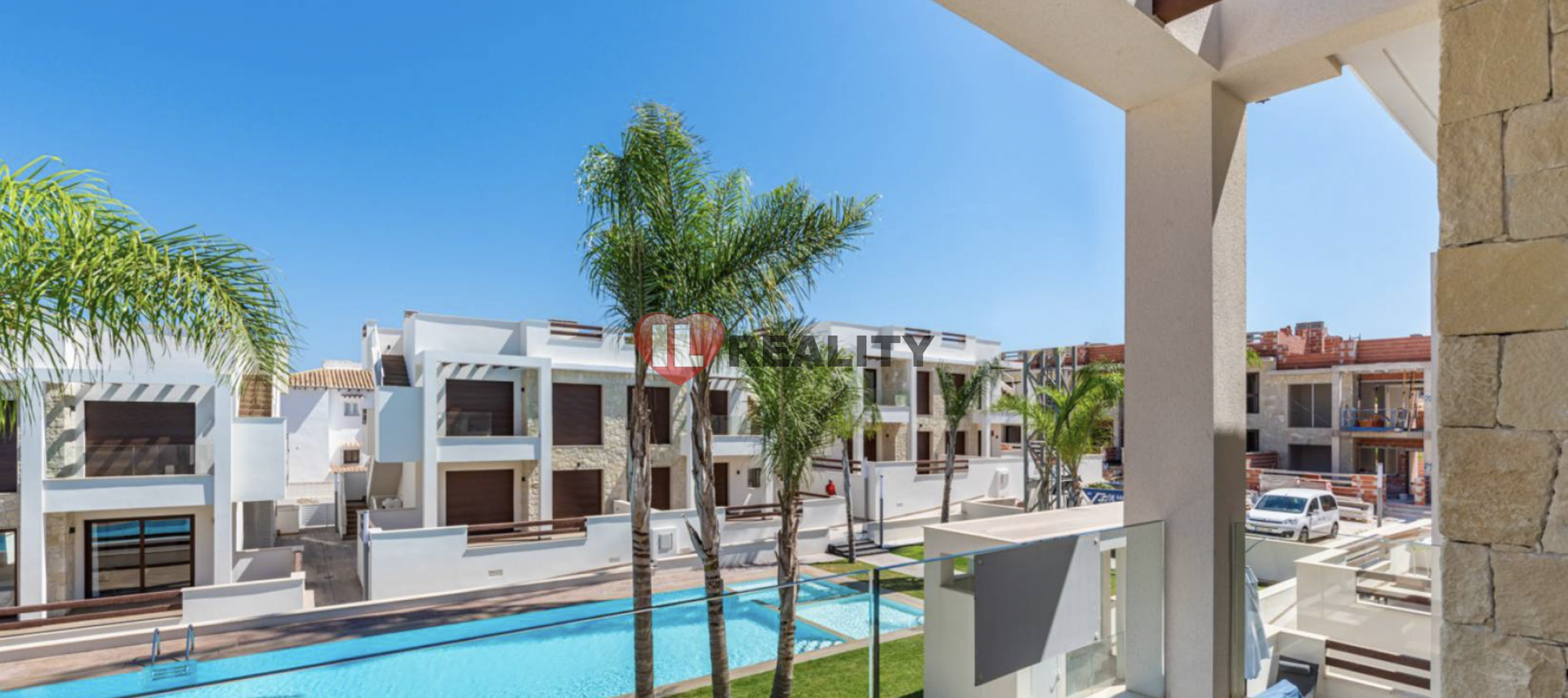 Prodej apartmánu 3+kk, Los Balcones 3+kk, terasa, bazén, zahrada 