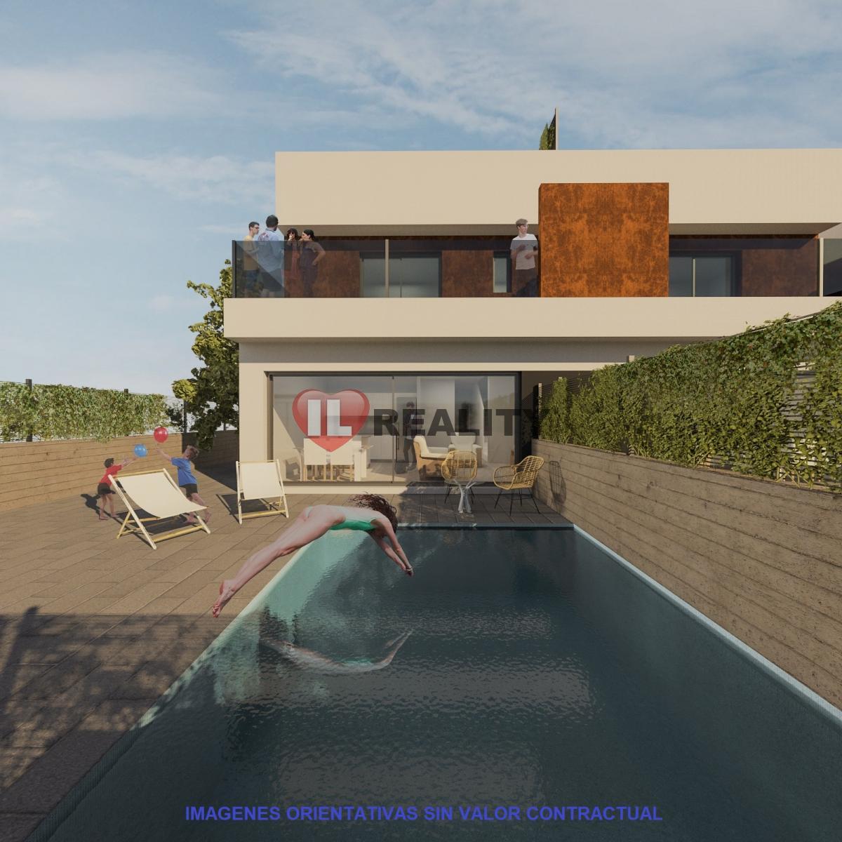 Vila Santiago de La Ribera, bazén, projekt, dokončení 2025 