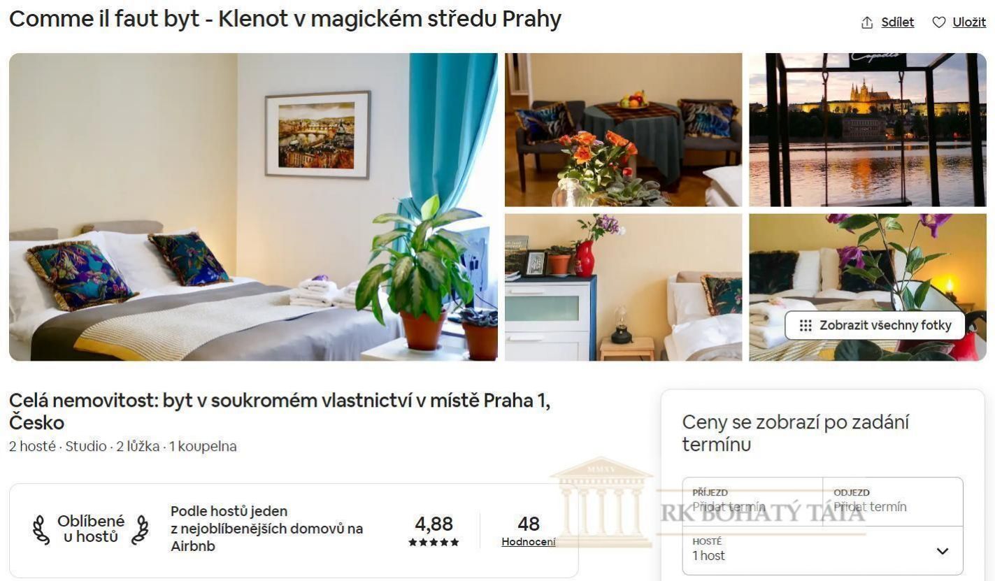 Prodej bytu 1 + kk, cihla, 35 m2, centrum, Praha 1 - Staré Město, ul. Konviktská., obrázek č. 3