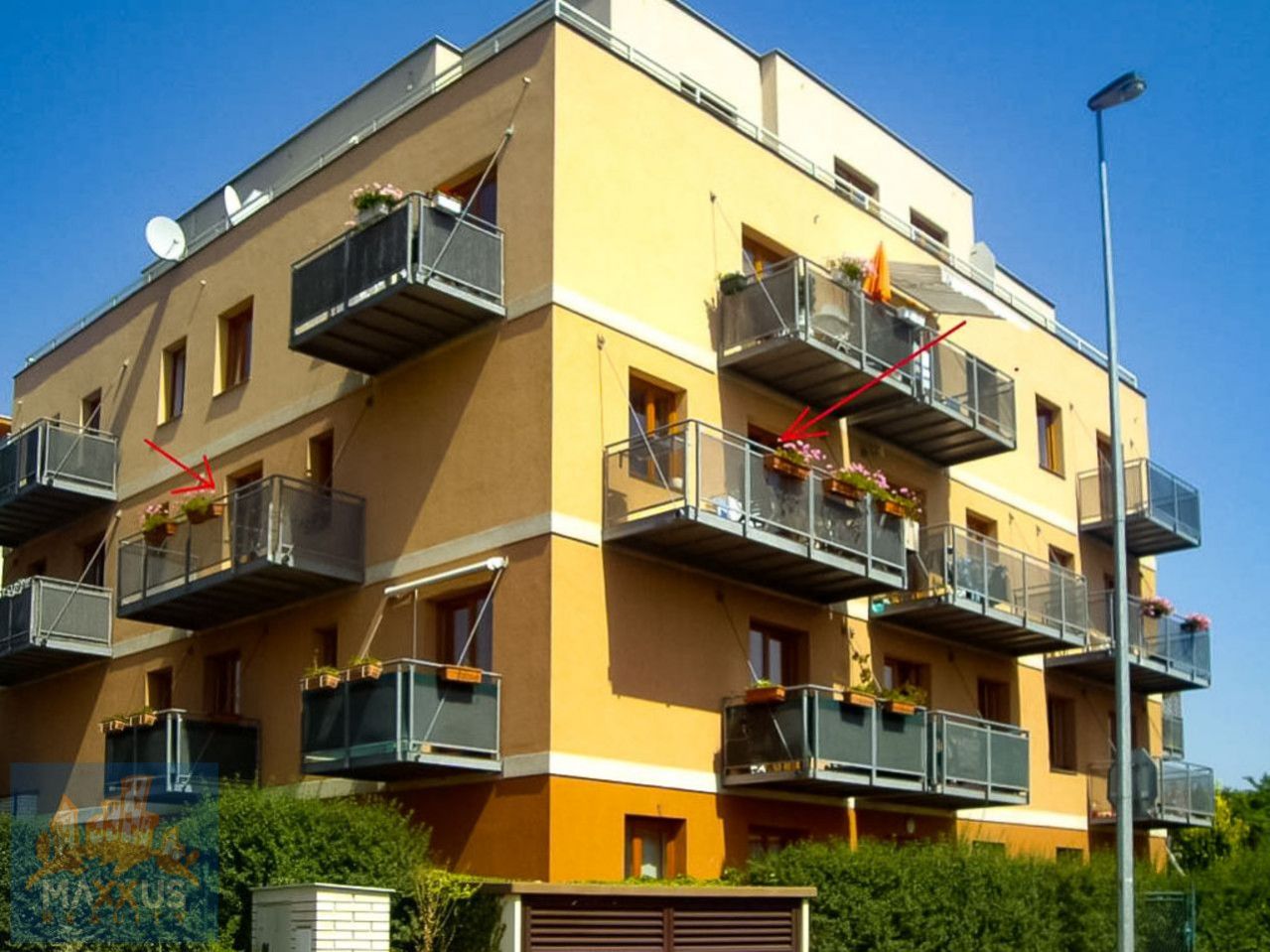 Pronájem bytu 3+kk (62m2), se dvěma balkony (14m2), Praha 10 - Malešice, ul. Prorektorská, obrázek č. 1