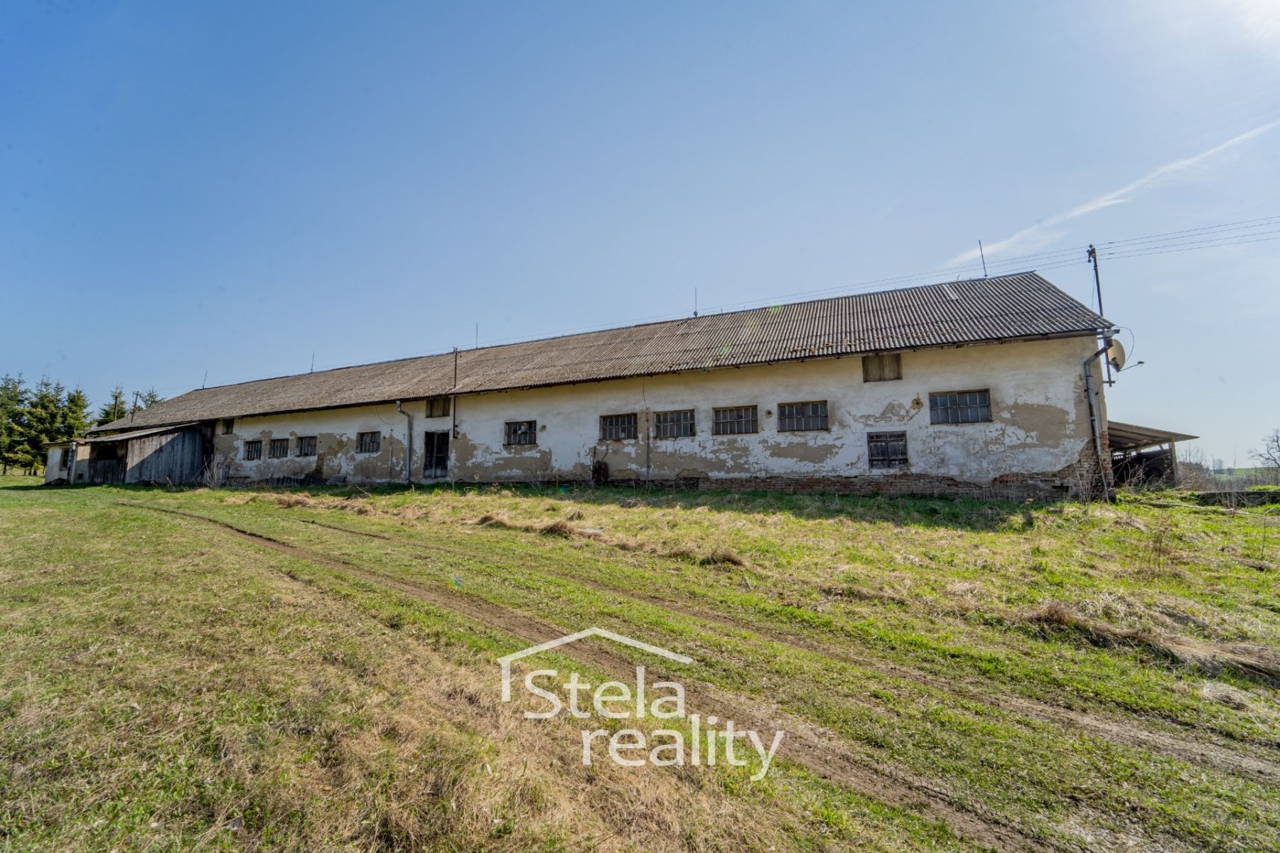 Prodej zemědělské stavby, 518 m2, pozemek 11 194 m2, Budišov nad Budišovkou - Podlesí, obrázek č. 1
