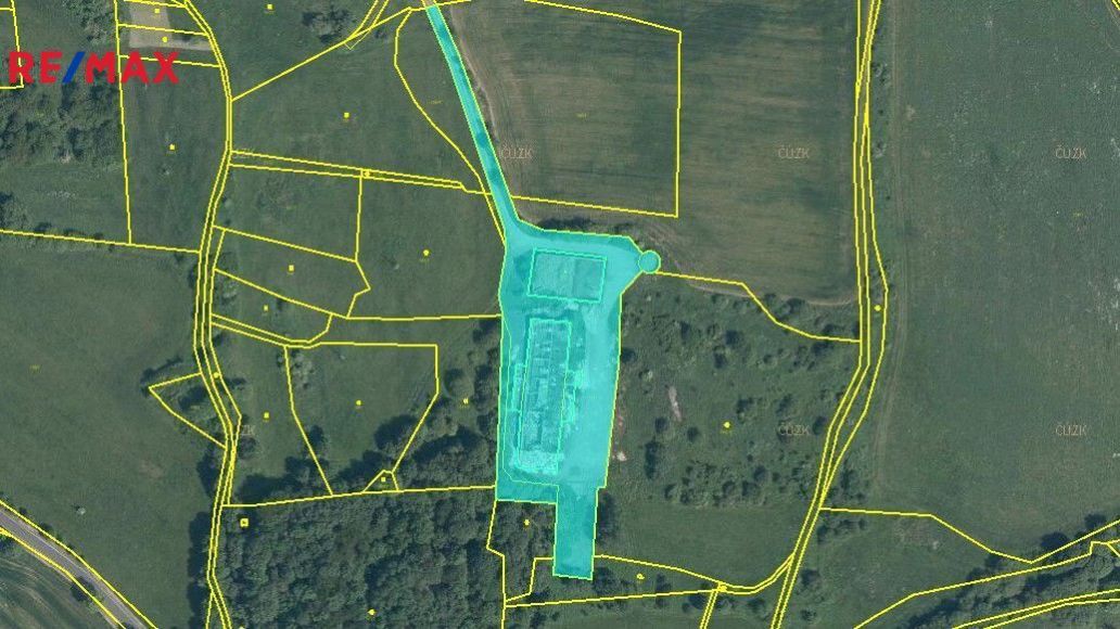Pozemky s rozmanitým využitím v zemědělství 9153 m2, Veselov, obrázek č. 3
