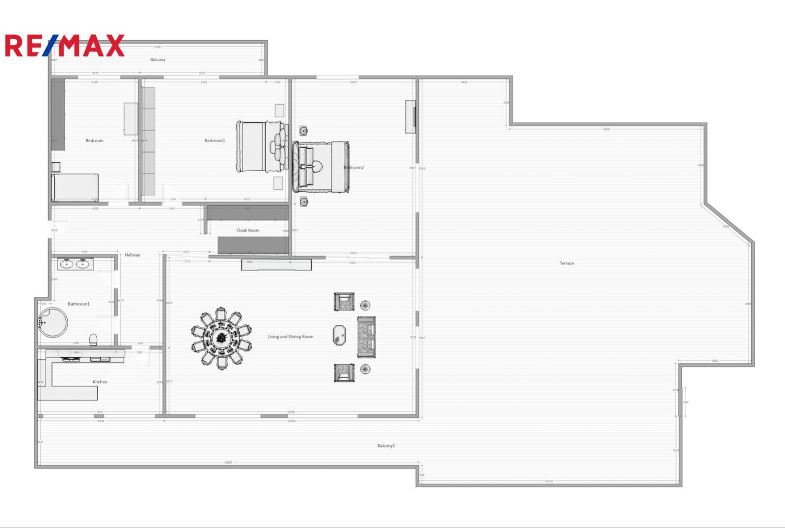 Exkluzivní byt 4+1 s terasou 270 m2 v rezidenci Sluneční Lázně, Karlovy Vary, obrázek č. 3