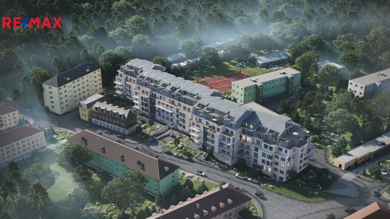 Prodej bytu č.20,  4+KK, 84,9 m2 + 23,5m2 terasa = 108,4 m2, ul. Šumavská Karlovy Vary, obrázek č. 2