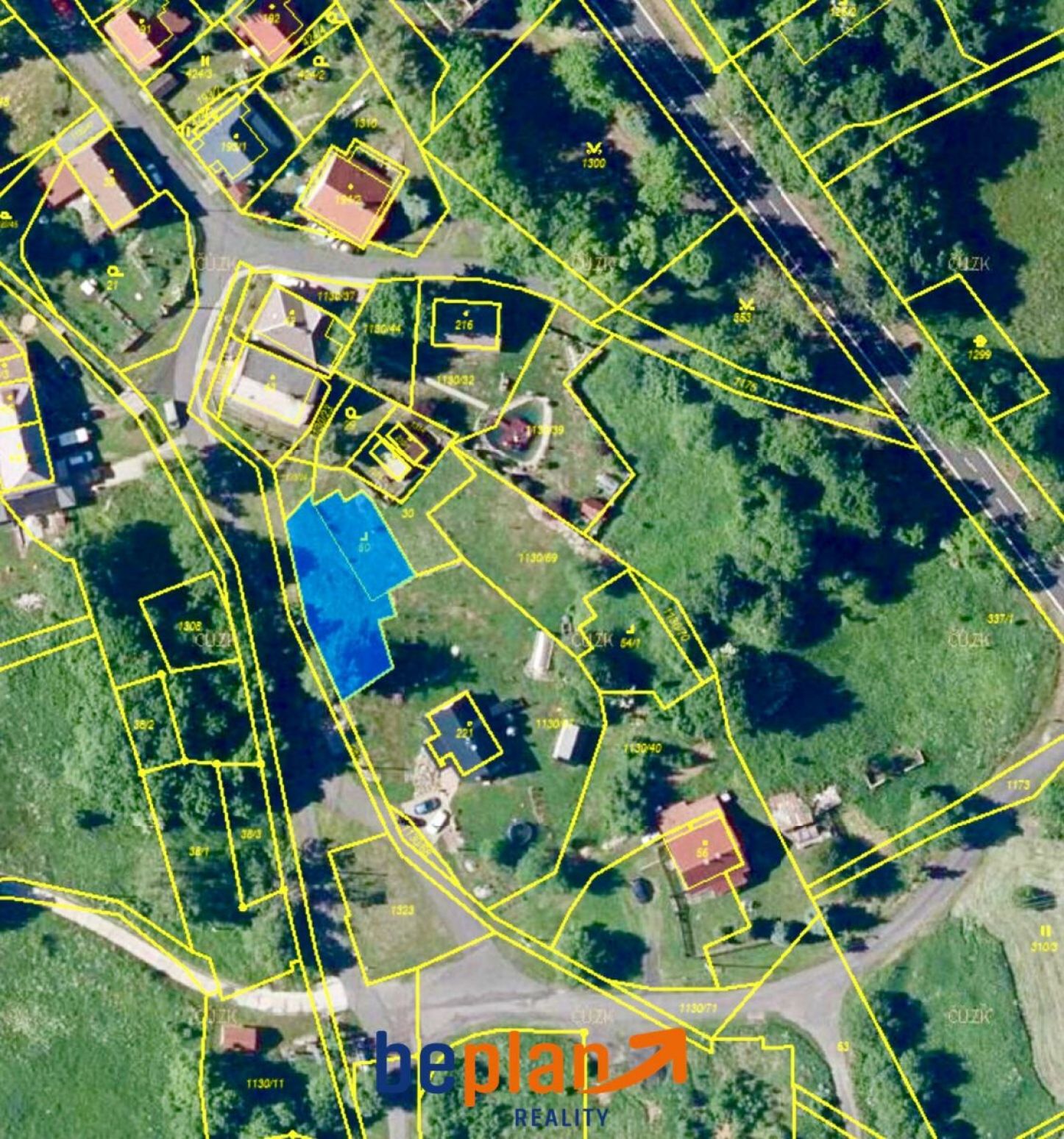 Prodej, Pozemky pro bydlení, 555 m2 - Hora Svatého Šebestiána - Nová Ves, obrázek č. 2