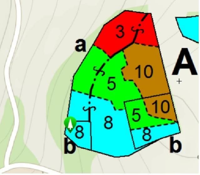 Lesní pozemek o výměře 1 292 m2, podíl 1/1, k.ú. Votice, okres Benešov, obrázek č. 3