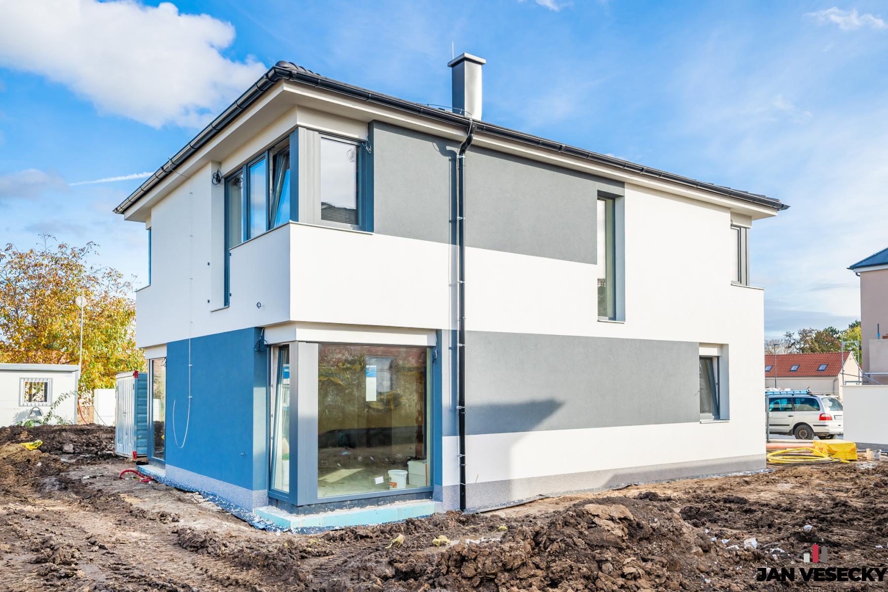 Prodej novostavby rodinného domu 6+kk s dvojgaráží, 186 m2, pozemek 636 m2, Praha 9 - Třeboradice, obrázek č. 3