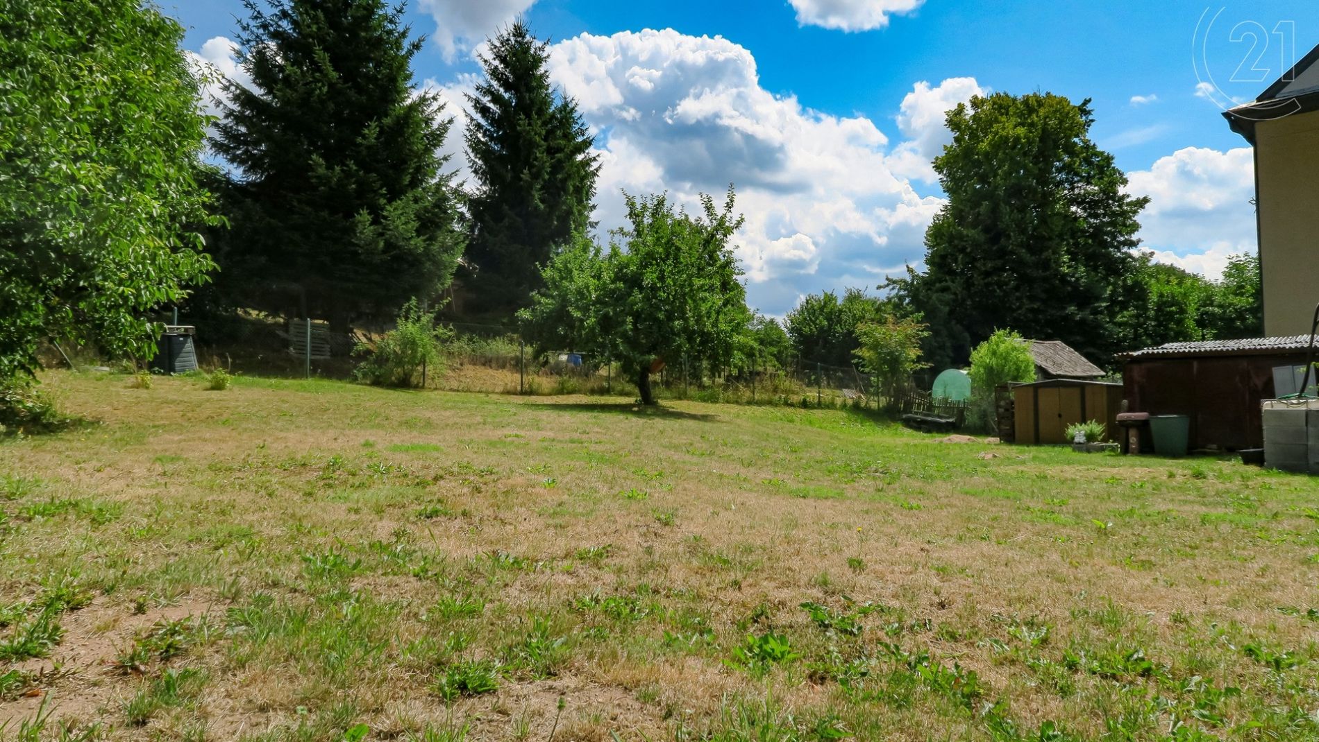 Zahrada/stavební pozemek s mobilheimem v obci Mladějov na Moravě, 955 m2, obrázek č. 2