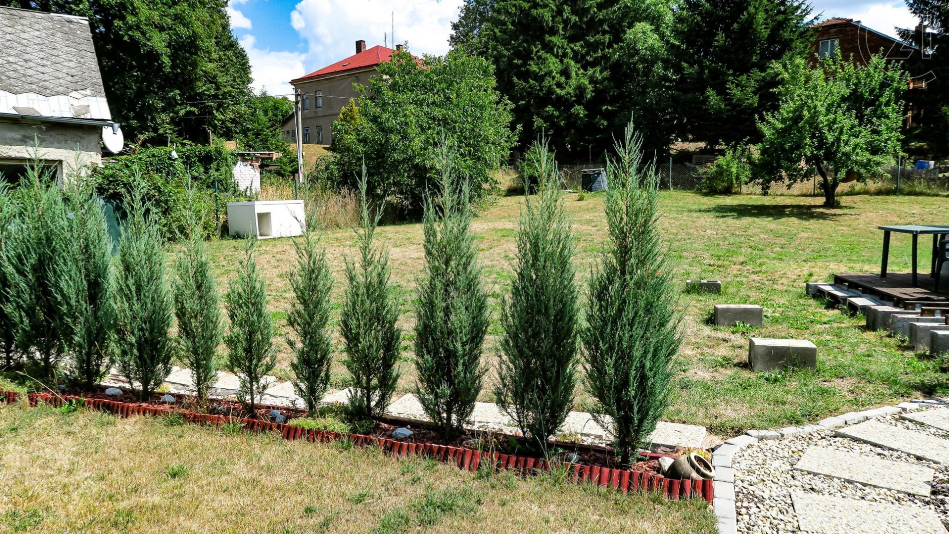 Zahrada/stavební pozemek s mobilheimem v obci Mladějov na Moravě, 955 m2, obrázek č. 3