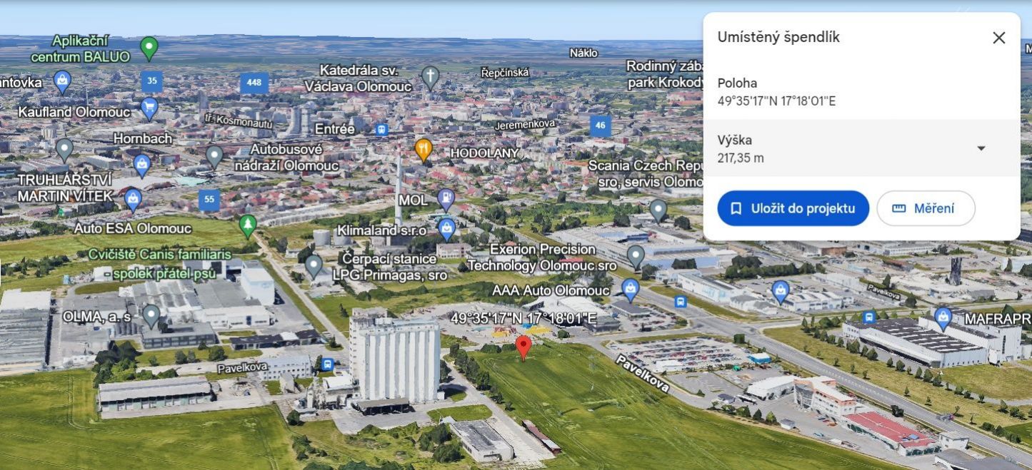 Prodej pozemky pro komerční výstavbu, 4 021 m2 - Olomouc, obrázek č. 1