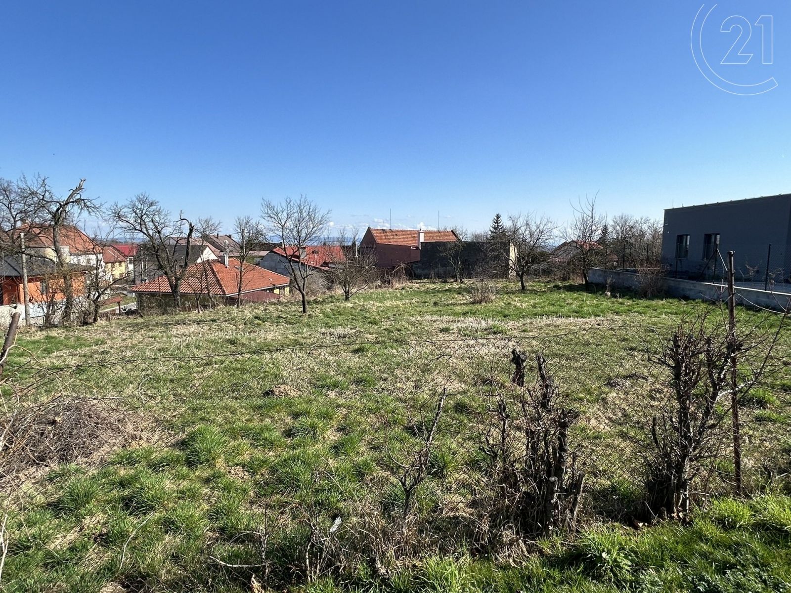 Pozemek pro výstavbu RD, 1095 m2, Popovice u Kroměříže, obrázek č. 2