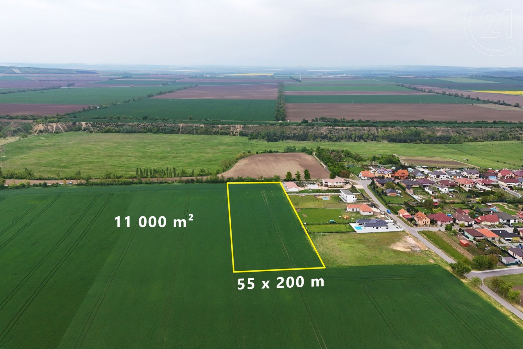 Prodej pozemku pro komerční výstavbu, 11 000 m2 - Tasovice, obrázek č. 1