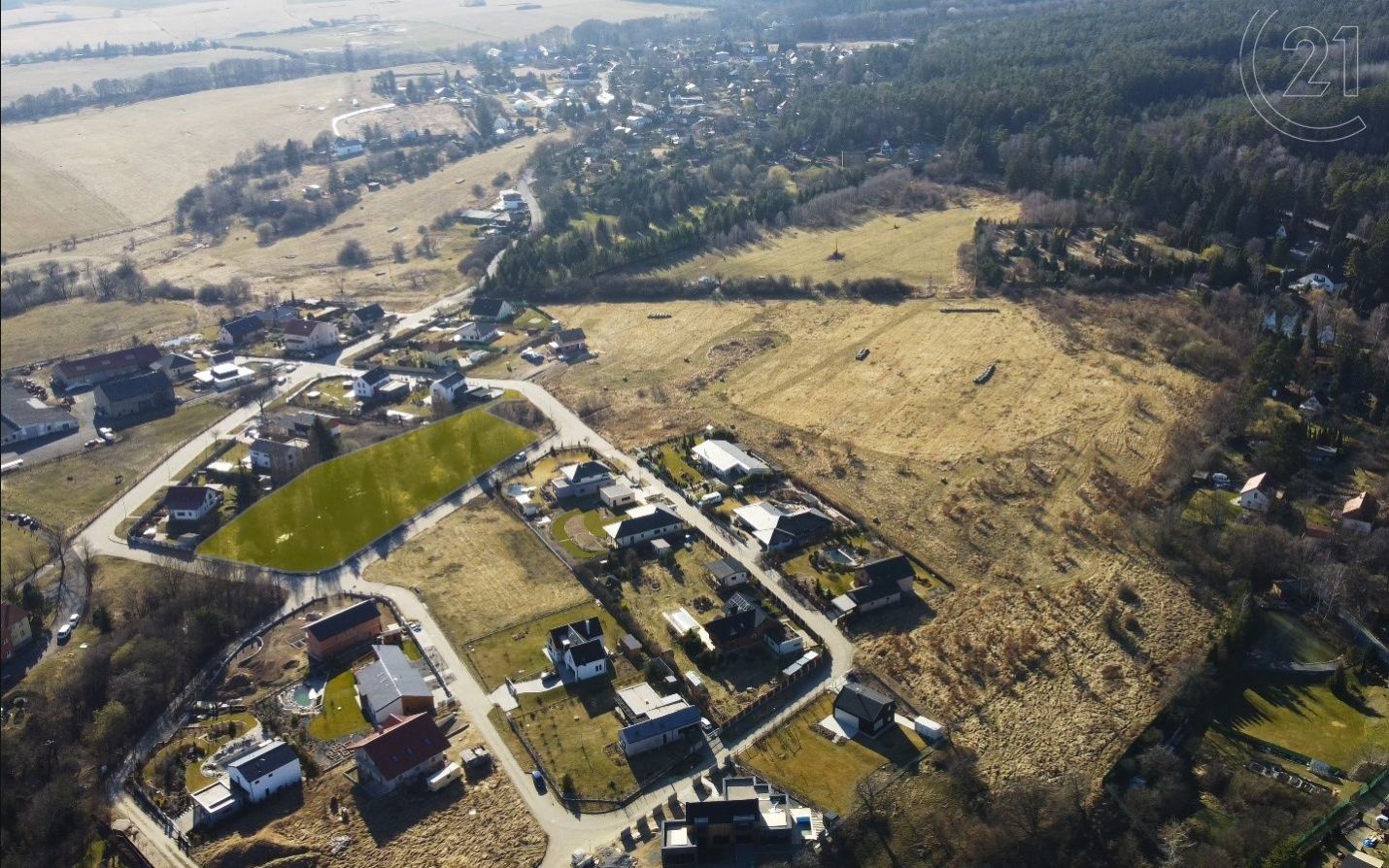 Pozemek o rozloze  5 320 m2 v obci Mníšek pod Brdy, obrázek č. 2