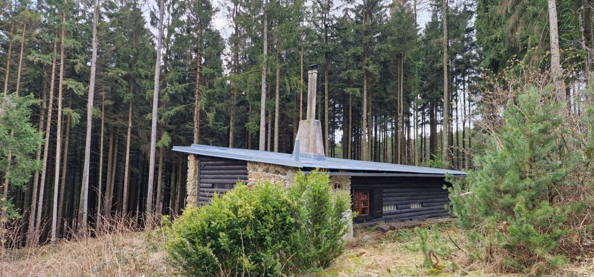 Prodej chaty 50m2 v lese u obce Rovné, v katastru Bystřice pod Pernštejnem, obrázek č. 3