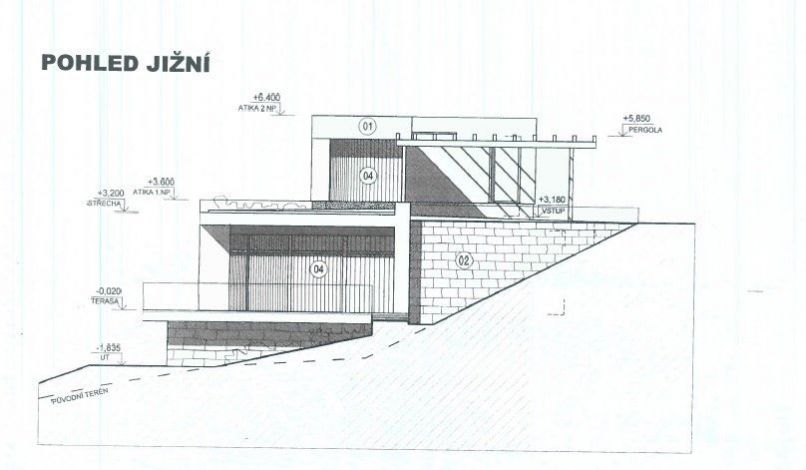 Prodej stavebního pozemku v Žebětíně o velikosti 1735 m2 na okraji obce pro výstavbu provozovny či R, obrázek č.10