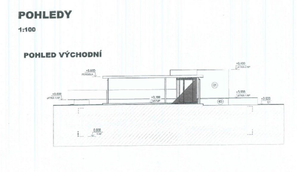 Prodej stavebního pozemku v Žebětíně o velikosti 1735 m2 na okraji obce pro výstavbu provozovny či R, obrázek č.12