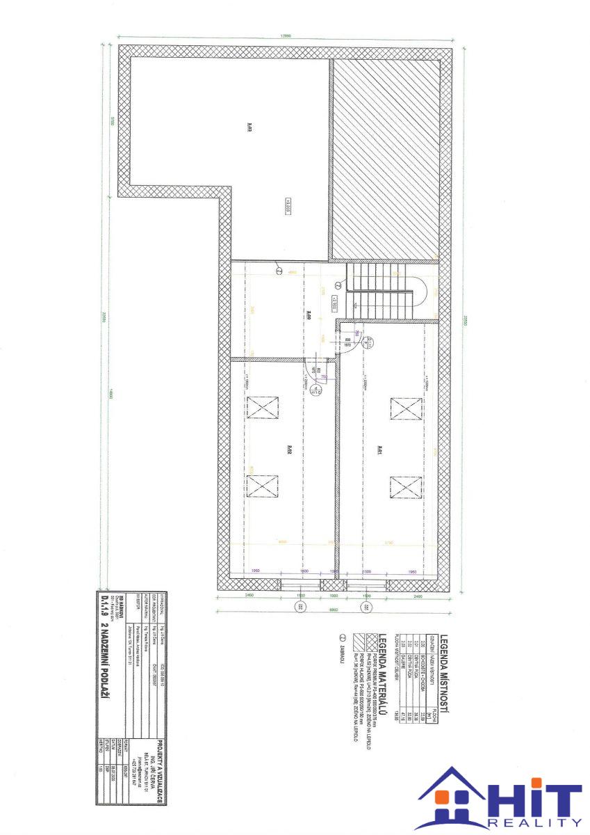Rozestavěná novostavba rodinného domu 199 m2, obrázek č.14