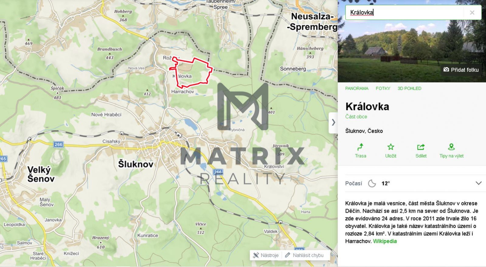 Prodej rekreačně stavebního pozemku 1817m2, Šluknov, Královka - (foto&nbsp;č.&nbsp;10)