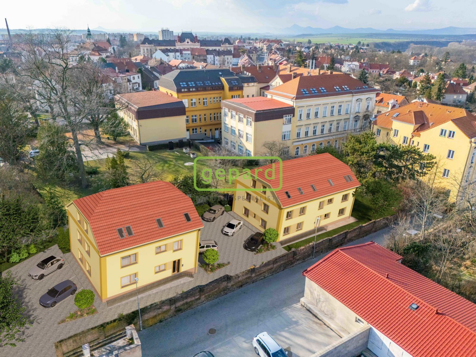 Komerční pozemek k výstavbě 13 bytových jednotek - centrum města Roudnice nad Labem, obrázek č. 1