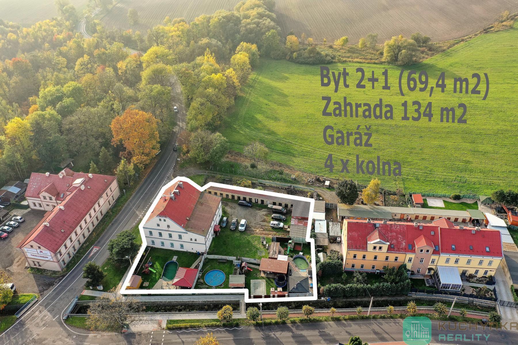 Prodej OV bytu 2+1 (69,4 m2), Osecká, Háj u Duchcova, obrázek č. 1