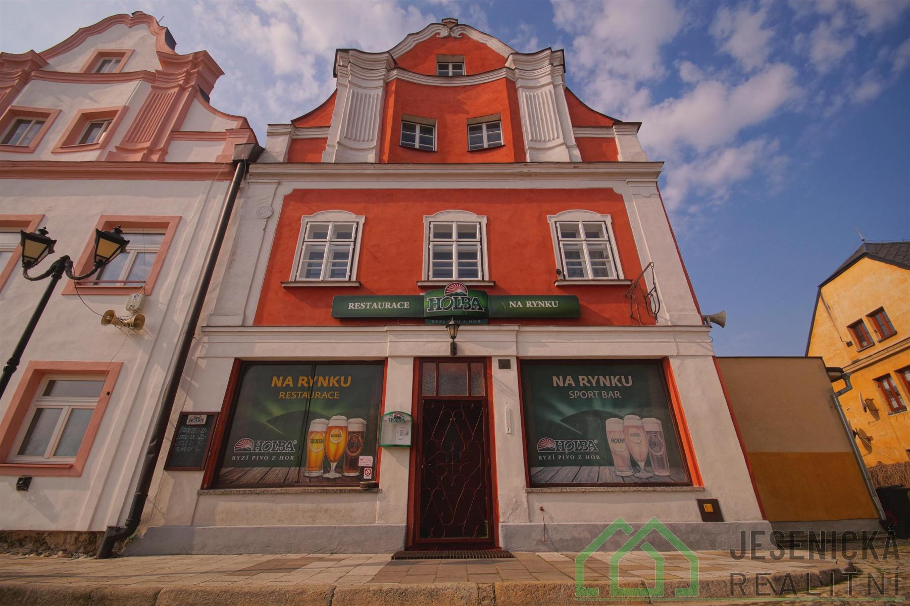 Prodej rodinného domu a restaurace ve městě Vidnava okr. Jeseník, obrázek č. 1