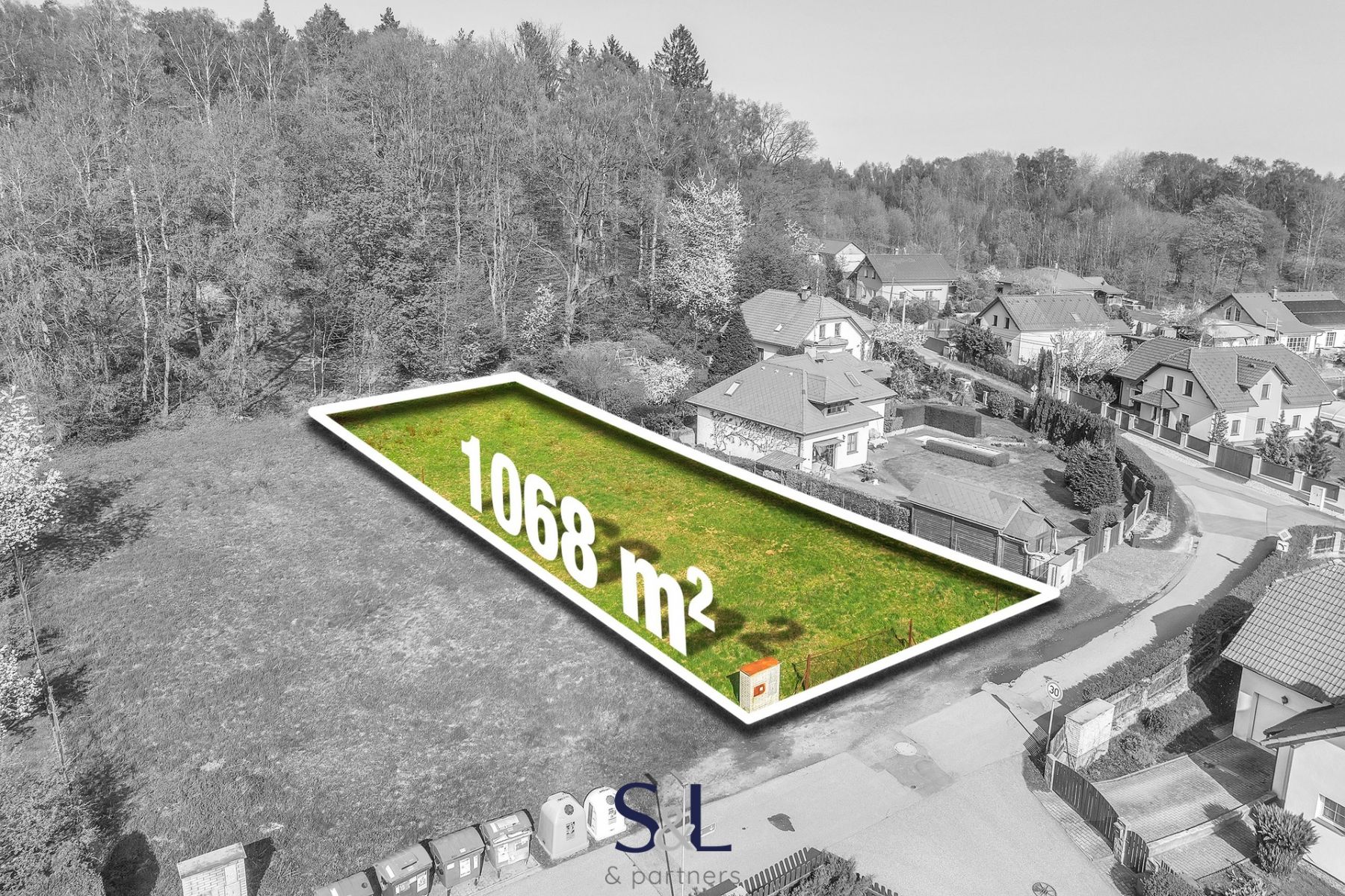 Prodej pozemky pro bydlení, 1 068 m2 - Nový Bor, obrázek č. 1