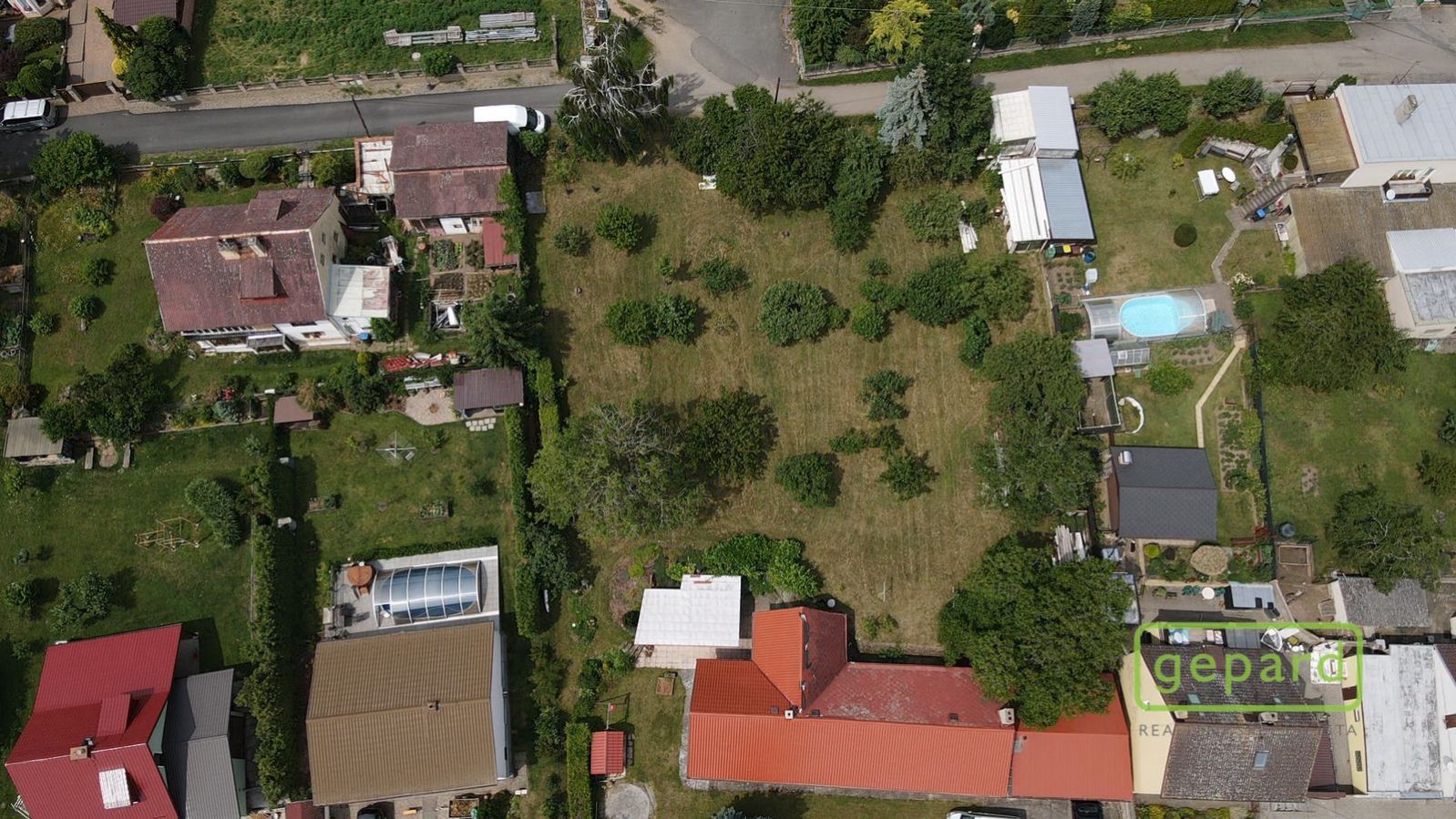Prodej pozemku 1400m2, Kaňk, Kutná Hora, pro výstavbu samostatného RD, obrázek č. 2