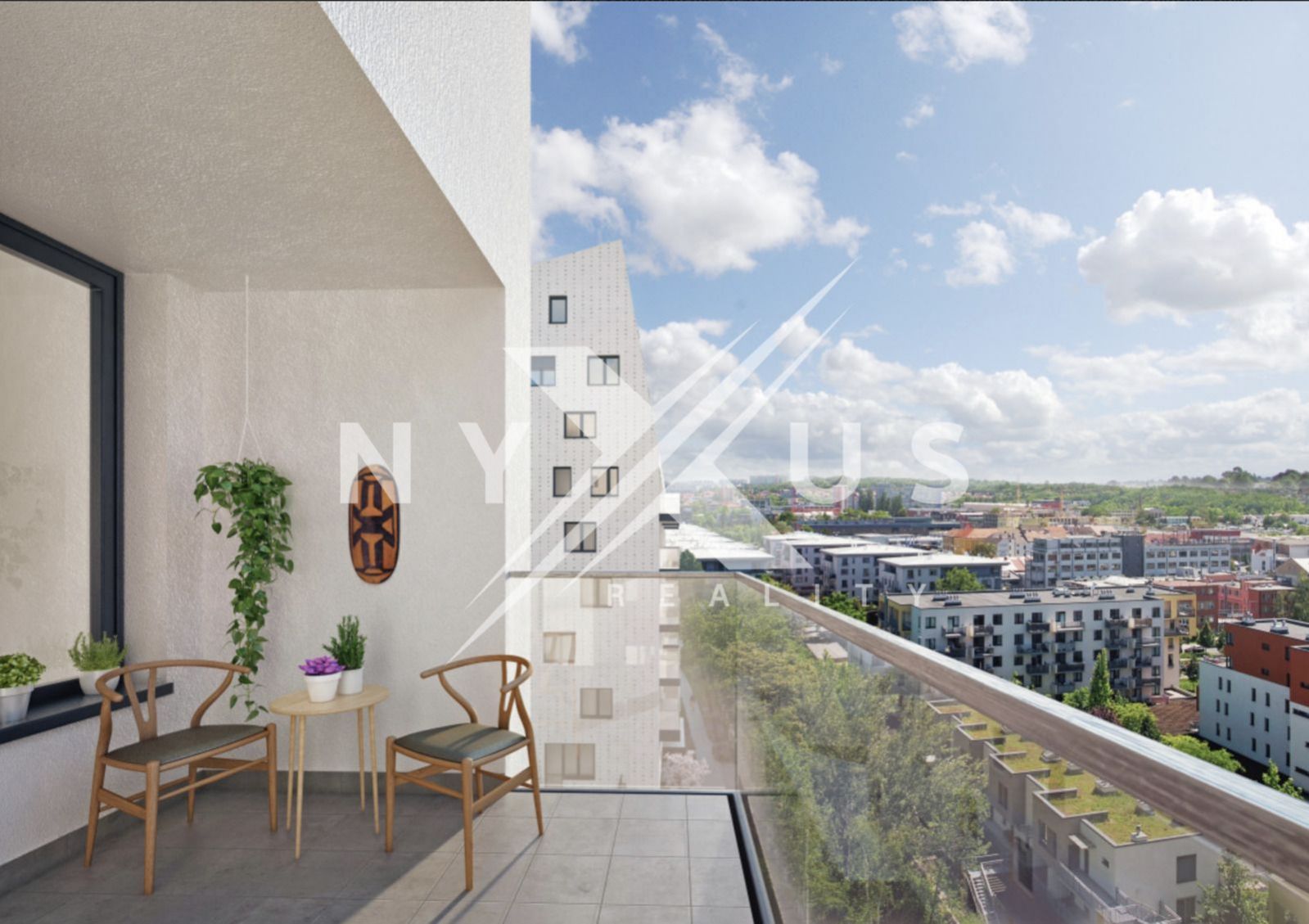 Prodej bytu 3+kk - 100 m2, dva balkóny, garážové stání, Harfa Park VII, Praha 9 - Vysočany, obrázek č. 3