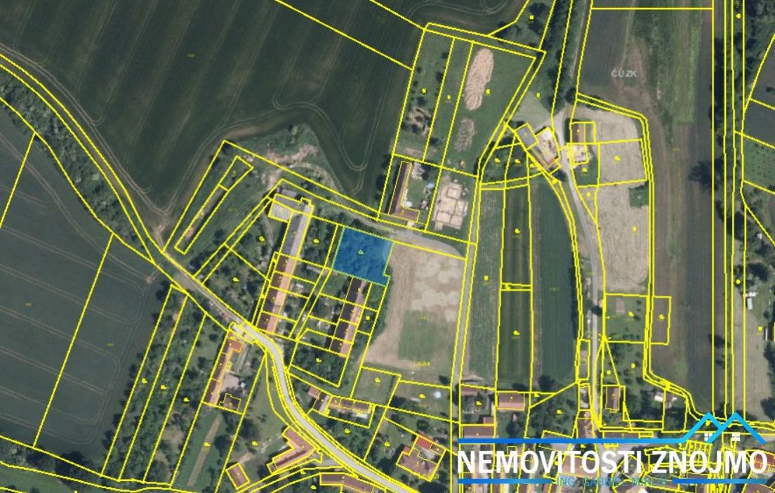 Prodej stavebního pozemku v Louce u Jemnice, 1000m2, obrázek č. 2