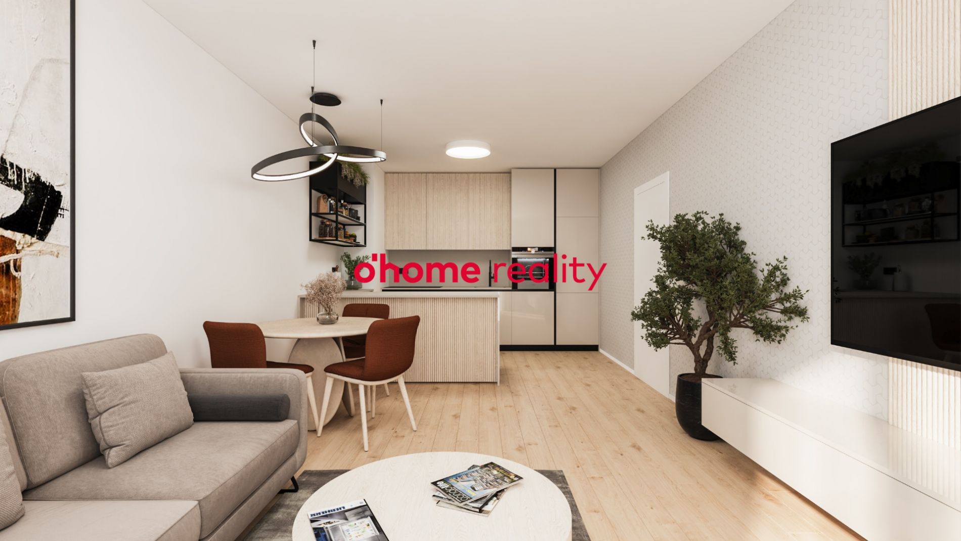 Prodej nových bytů - Litovel - Chudobín, 1+kk - 39 m2