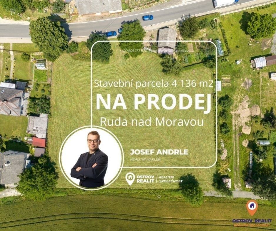 Prodej, stavební parcela, 4 136 m, Ruda nad Moravou, obrázek č. 2