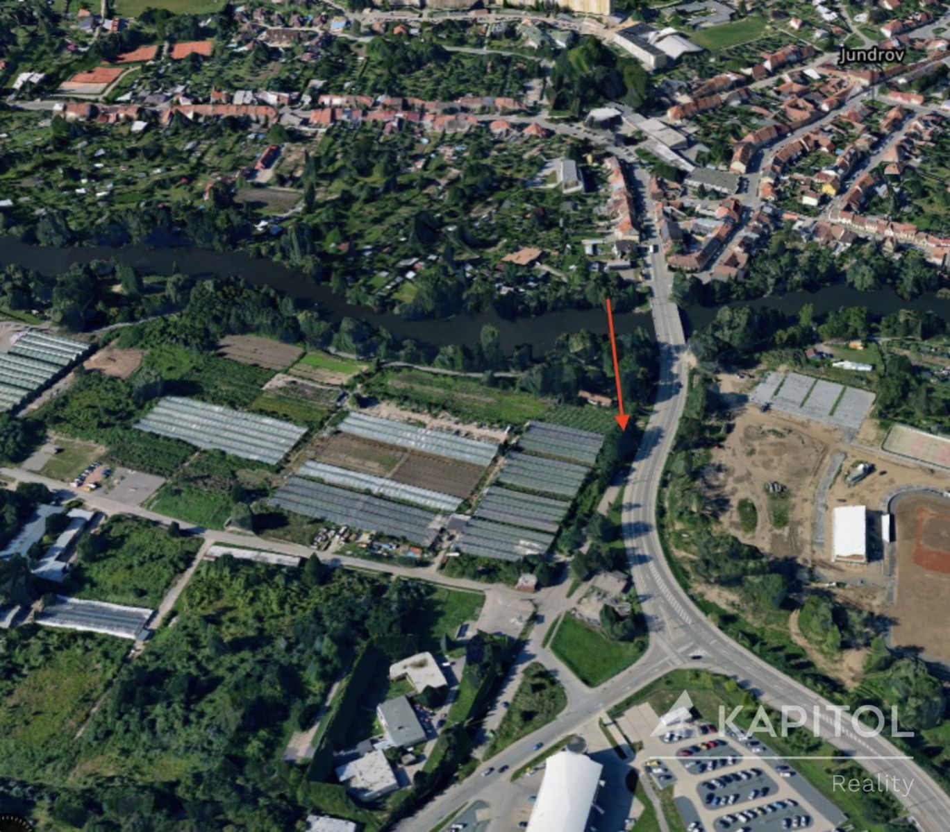 Prodej pozemku k.ú. Brno-Žabovřesky o velikosti 558 m2, obrázek č. 1