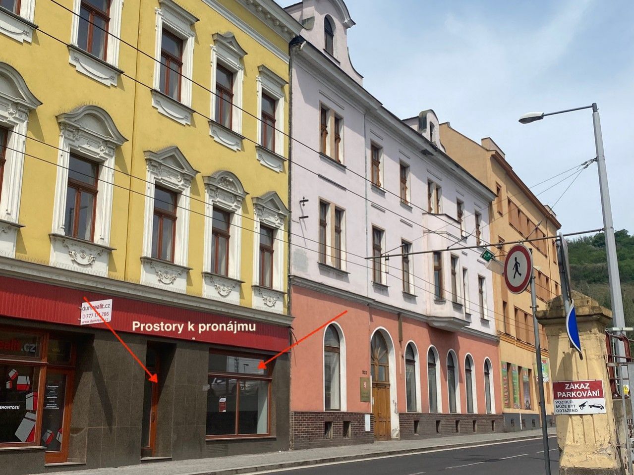 Pronájem nebytových prostor k všestrannému využití naproti hl. nádraží v Ústí nad Labem, obrázek č. 2